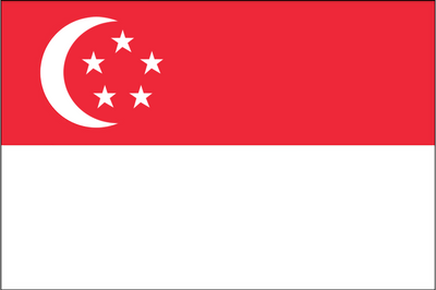 Flag of Singapore Illustration